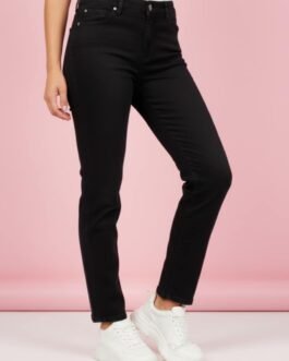 .3. Γυναικείο Μαύρο Τζιν Slim Fit – Ελαστικό & Κλασικό Basic Denim