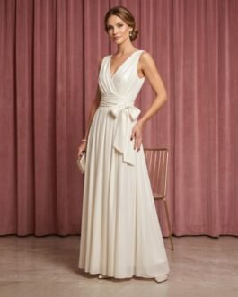 31. Ιβουάρ Αέρινο Φόρεμα και φορεμα ιδανικο για  Πολιτικο Γάμο – Ivory Bridal & Evening Dress