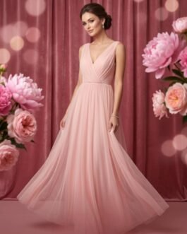 35. Τούλινο Ρομαντικό Φόρεμα – Tulle Romantic Evening Dress