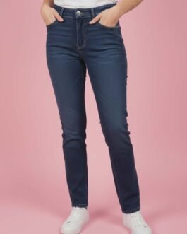 54 . Πολύ Ελαστικό Ψηλόμεσο Slim Jean – Plus Size