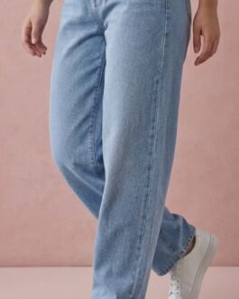 33. Baggy Jean Γυναικείο Ανοιχτόχρωμο – Relaxed Fit Denim
